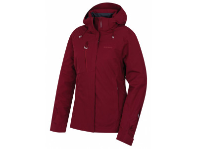 Dámská hardshell plněná bunda   Gonzal L vínová