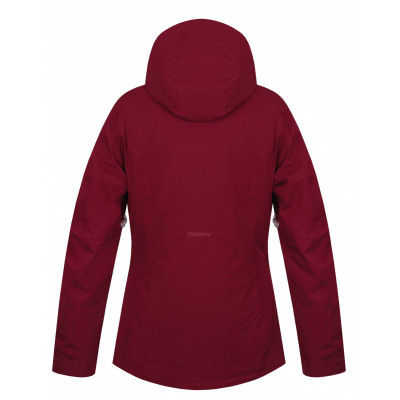 Dámská hardshell plněná bunda   Gonzal L vínová 2