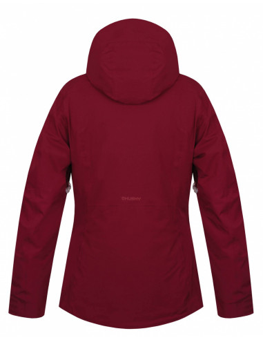 Dámská hardshell plněná bunda   Gonzal L vínová