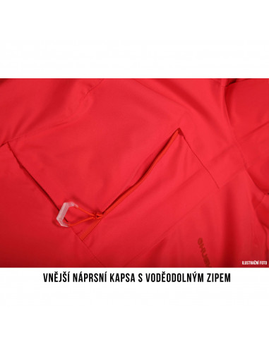 Dámská hardshell plněná bunda   Gonzal L vínová