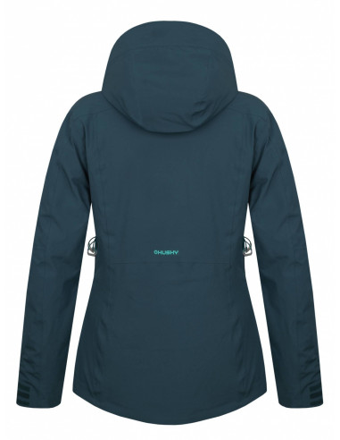 Dámská hardshell plněná bunda   Gonzal L tm. mentol