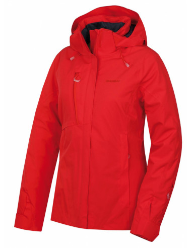 Dámská hardshell plněná bunda   Gonzal L jemně červená