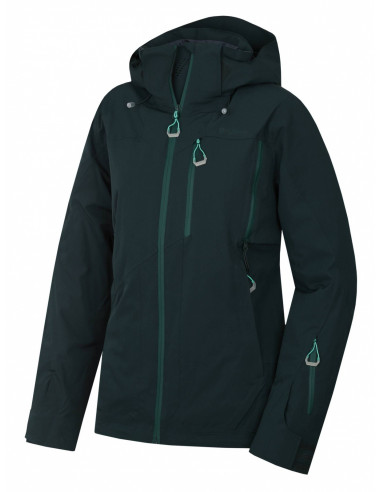 Dámská hardshell plněná bunda   Montry L tm.zelená