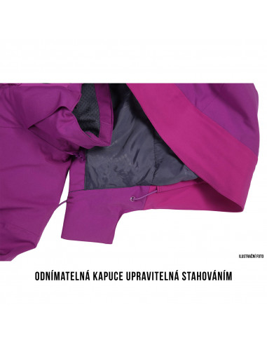 Dámská hardshell plněná bunda   Montry L tm.zelená