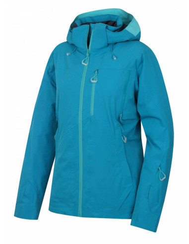 Dámská hardshell plněná bunda   Montry L Tyrkysová