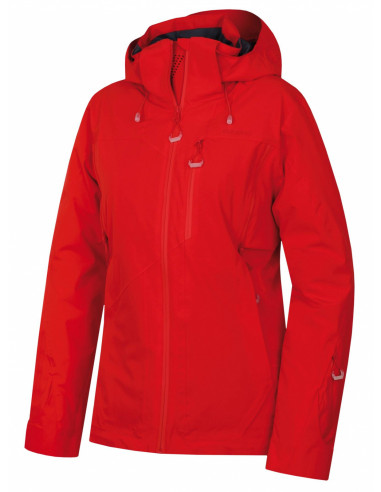 Dámská hardshell plněná bunda   Montry L červená