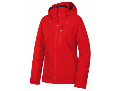 Dámská hardshell plněná bunda   Montry L červená