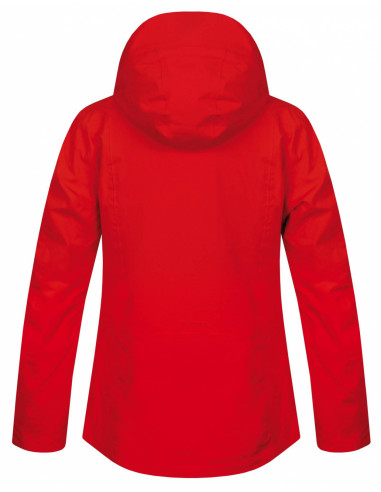 Dámská hardshell plněná bunda   Montry L červená