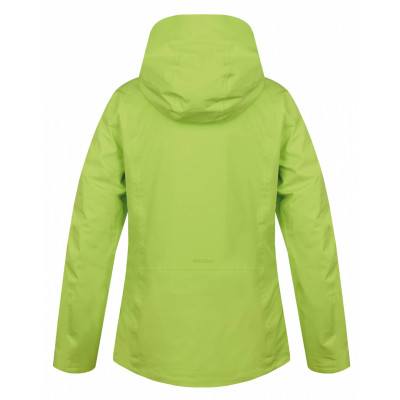 Dámská hardshell plněná bunda   Montry L výrazně zelená 2