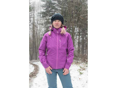 Dámská hardshell plněná bunda   Montry L výrazně zelená