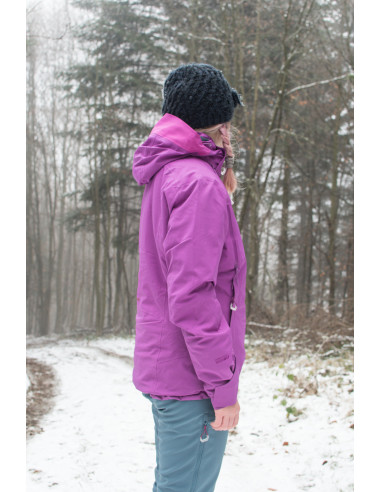 Dámská hardshell plněná bunda   Montry L výrazně zelená