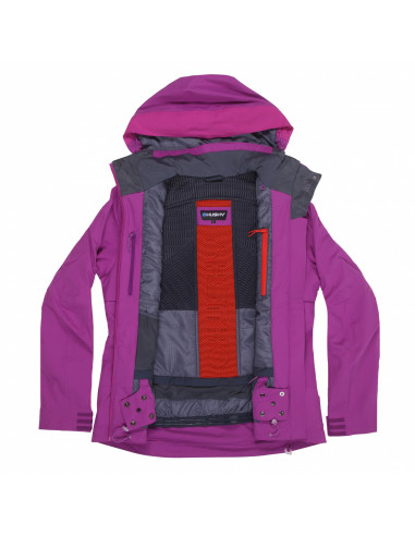 Dámská hardshell plněná bunda   Montry L výrazně zelená