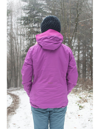 Dámská hardshell plněná bunda   Montry L fialová