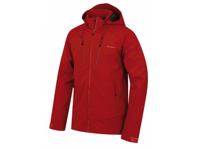 Pánská softshell bunda   Sahony M tm. cihlová