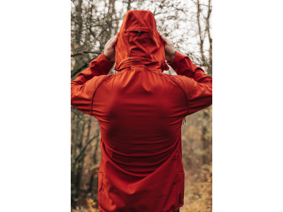 Pánská softshell bunda   Sahony M tm. cihlová