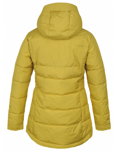 Dámský hardshell plněný kabátek   Nilit L žlutozelená
