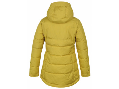 Dámský hardshell plněný kabátek   Nilit L žlutozelená