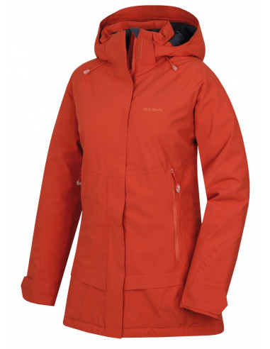 Dámský hardshell plněný kabátek   Nigalo L tl. korálová