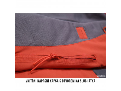 Dámský hardshell plněný kabátek   Nigalo L černá