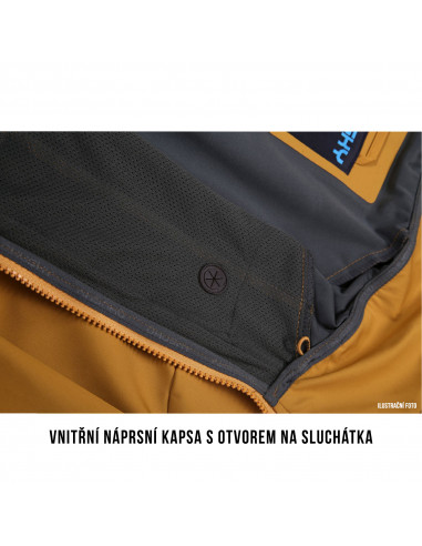 Pánská outdoor bunda   Sauri M okrová