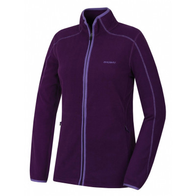 Dámská mikina   Ander Zip L tm. fialová