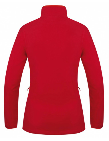 Dámská mikina   Ander Zip L výrazně růžová