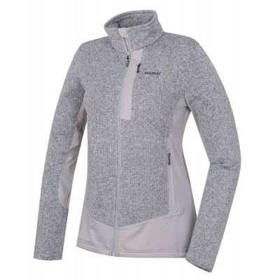 Dámský fleecový svetr   Alan L sv. šedá