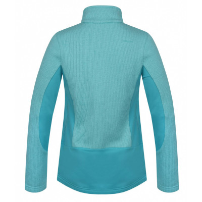 Dámský fleecový svetr   Alan L tl. tyrkysová 2