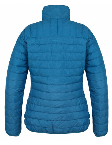 Dámská plněná oboustranná bunda   Nodiq L tm. tyrkysová / tm. modrá