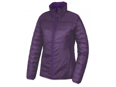 Dámská plněná oboustranná bunda   Nodiq L fialová / tm. fialová