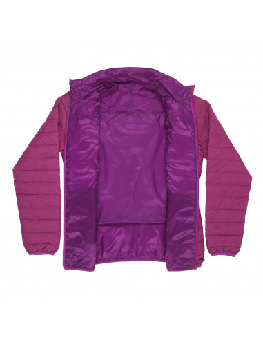 Dámská plněná oboustranná bunda   Nodiq L fialová / tm. fialová