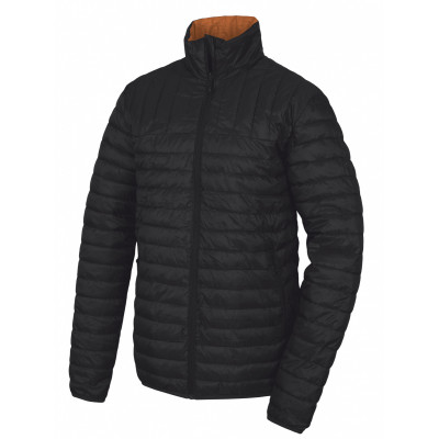 Pánská plněná oboustranná bunda   Nodiq M černá / sv.červená