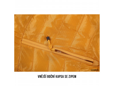 Pánská plněná oboustranná bunda   Nodiq M černá / sv.červená