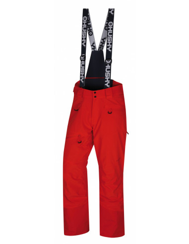 Pánské lyžařské kalhoty  Gilep M výrazně červená