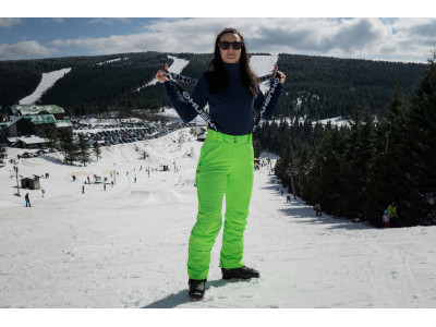 Dámské lyžařské kalhoty  Mitaly L výrazně zelená