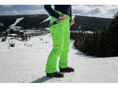 Dámské lyžařské kalhoty  Mitaly L výrazně zelená