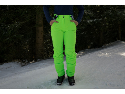Dámské lyžařské kalhoty  Mitaly L výrazně zelená