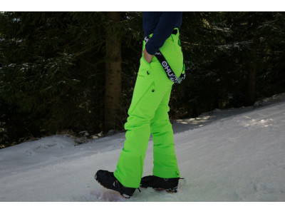 Dámské lyžařské kalhoty  Mitaly L výrazně zelená