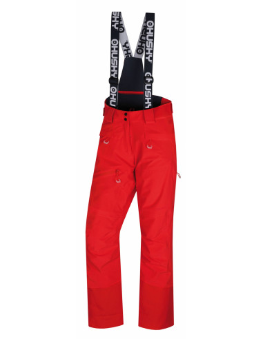 Dámské lyžařské kalhoty  Gilep L výrazně červená
