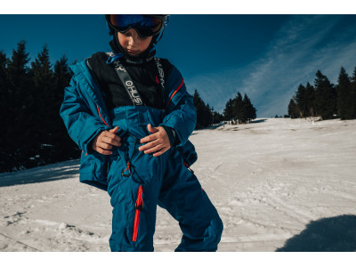 Dětské lyžařské kalhoty  Zeus Kids tm. modrá