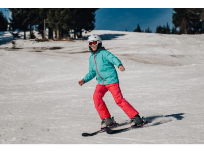 Dětské lyžařské kalhoty  Zeus Kids výrazně růžová