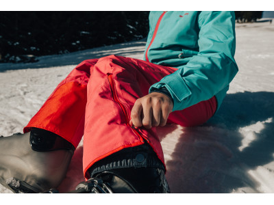 Dětské lyžařské kalhoty  Zeus Kids výrazně růžová