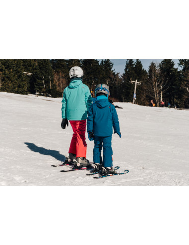 Dětské lyžařské kalhoty  Zeus Kids výrazně růžová