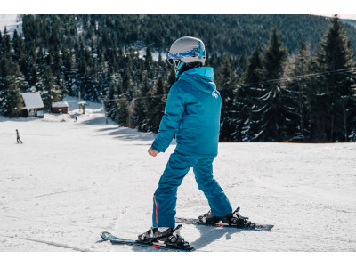 Dětská ski bunda   Zort Kids tm.modrá