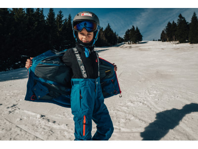 Dětská ski bunda   Zort Kids tm.modrá