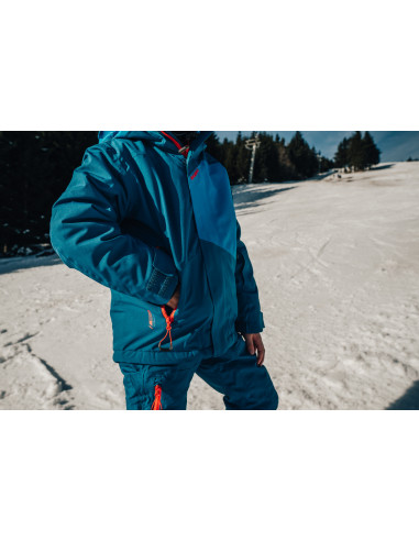 Dětská ski bunda   Zort Kids tm.modrá