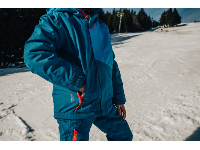 Dětská ski bunda   Zort Kids tm.modrá