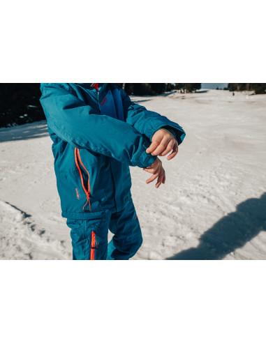 Dětská ski bunda   Zort Kids tm.modrá