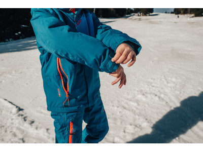 Dětská ski bunda   Zort Kids tm.modrá