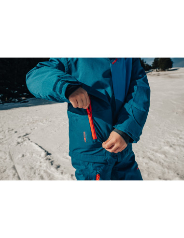 Dětská ski bunda   Zort Kids tm.modrá